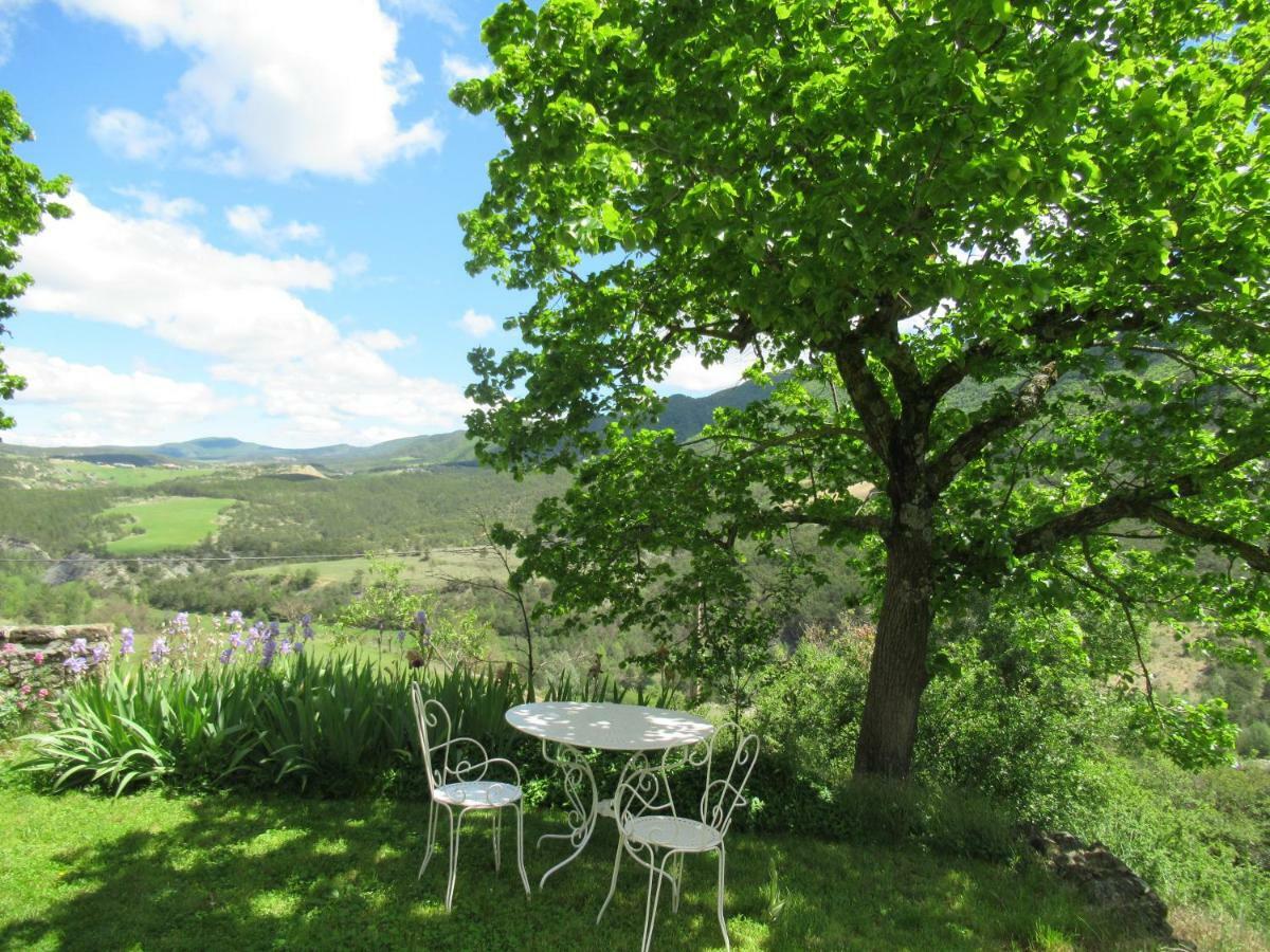 La Ferme De La Condamine Bed & Breakfast Saint-Andre-de-Rosans Bagian luar foto